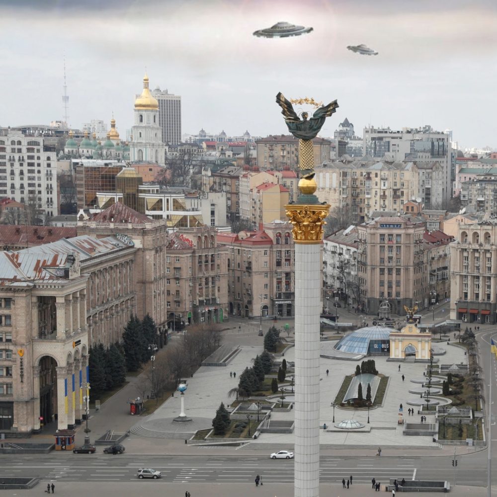 Historically there has been a documented increase in UFOs during wars. Many are starting to realize that the UFO alien phenomenon is real. Especially since Dwight Eisenhower's grand doughtier confirmand the Eisenhower administration had made agreements with alien species. Much has been declassified over the years.