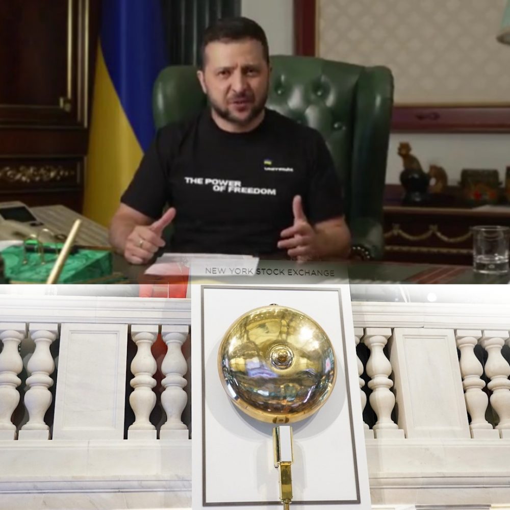 A Look at the Ukrainian President's Controversial NYSE Appearance ...