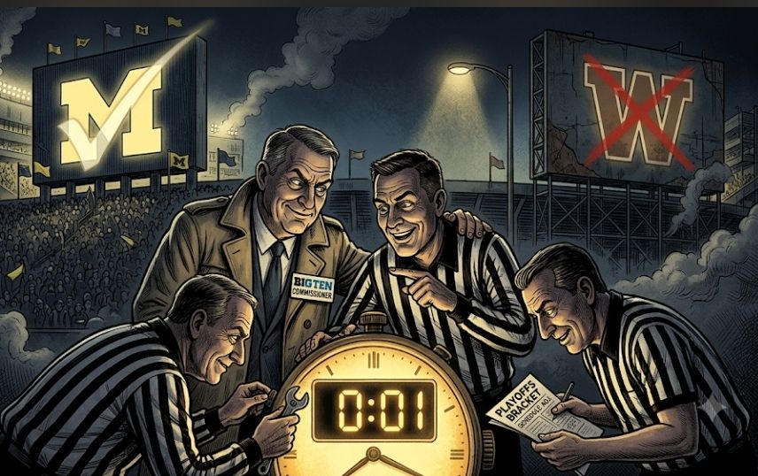 Big Ten and refs conspiracy